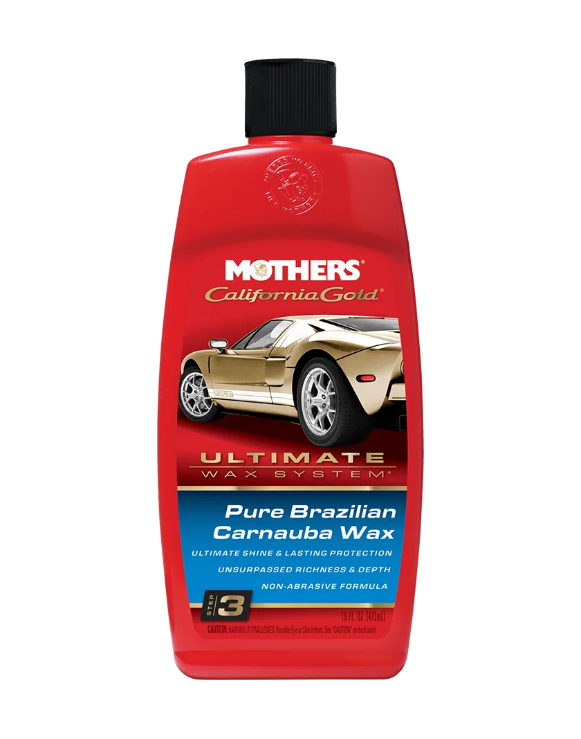 05750 – MOTHERS Car Wax, Pure Brazilian Carnauba Liquid 12 Ounce Bottle Without Applicator